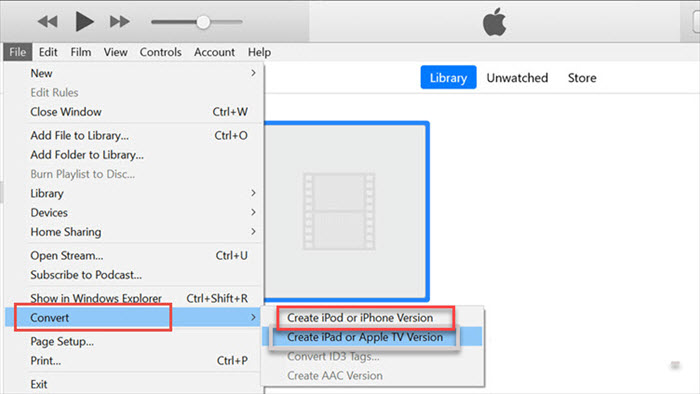 Convert MOV to iPad-supported