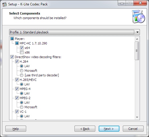 Windows 10/11 MOV Codec Pack - K-Lite Codec Pack