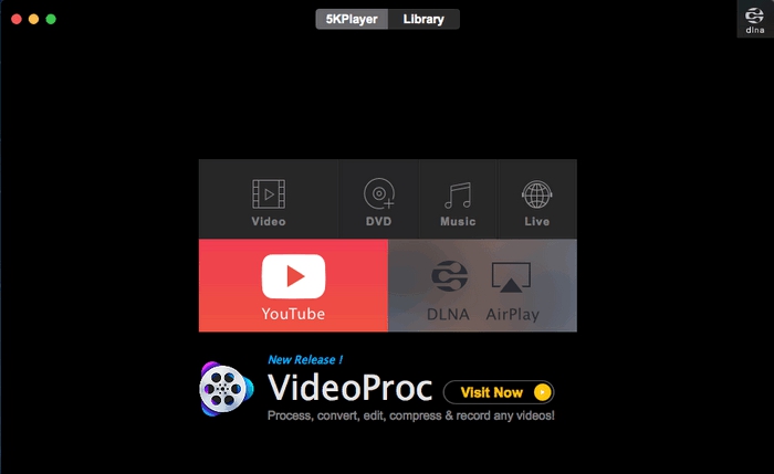 Free HD video Player - 5KPlayer