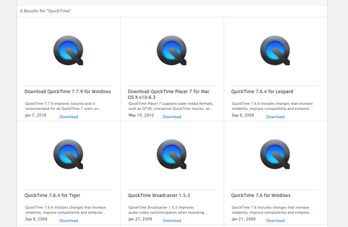 MOV Codec Pack Windows 10/11- QuickTime for Windows
