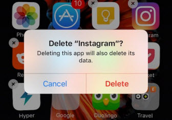 Uninstall and Reinstall Instagram