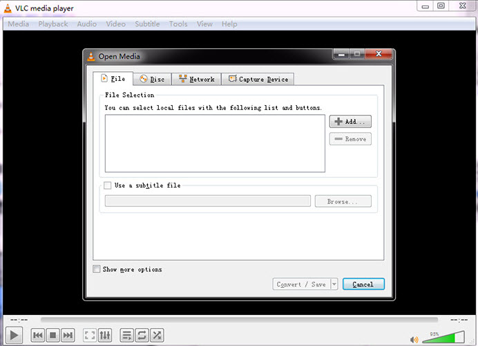 Repair MOV in VLC