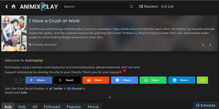 Aniwatch Alternatives - AniMixPlay