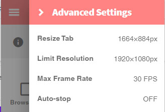 screencastify settings
