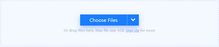 Choose video to compress online for WhatsApp