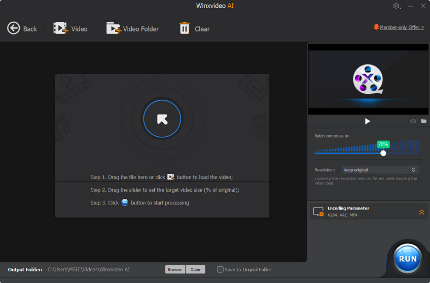 Compress video with VLC alterntaive