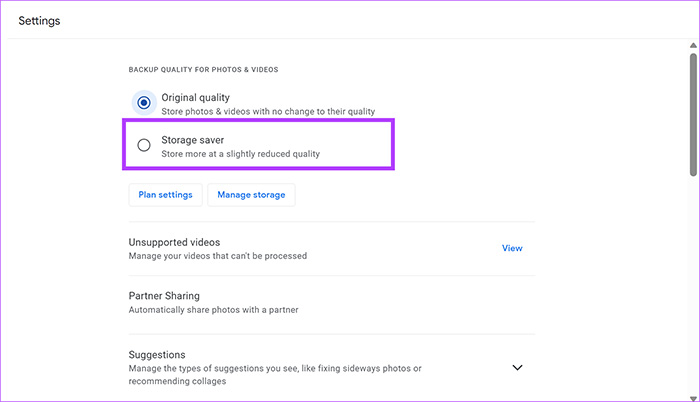 Compress Videos in Google Photos