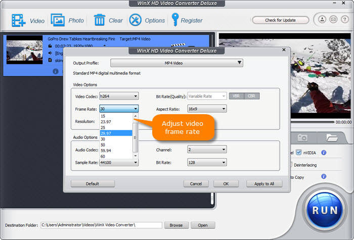 compress video on Windows/Mac
