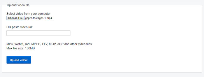 resize video free online Ezgif