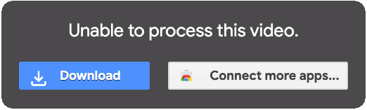 Fix Google Drive Is Still Processing Video