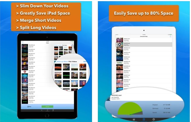 Video Slimmer App for iPhone