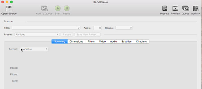 Load DVD to handbrake on Mac