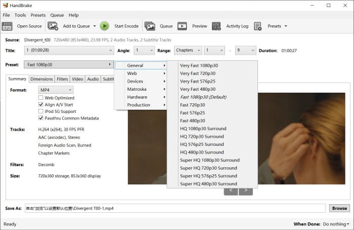 convert regional DVD to MP4