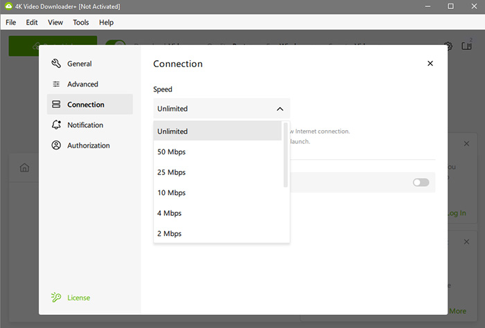 4K Video Downloader Slow Connection