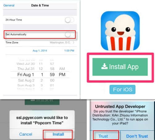 Adjust Settings on iPhone
