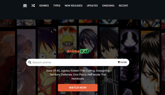 anikai.to anime streaming interface