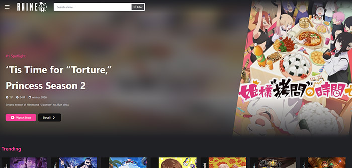 animeowl ad free anime streaming interface