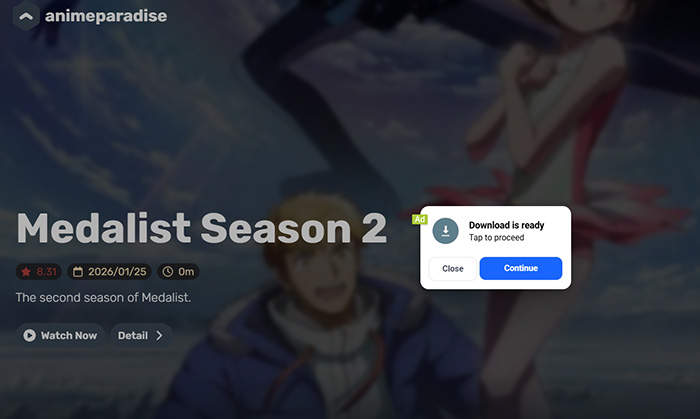 animeparadise self hosted anime archive