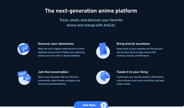 9Anime Alternative AniList