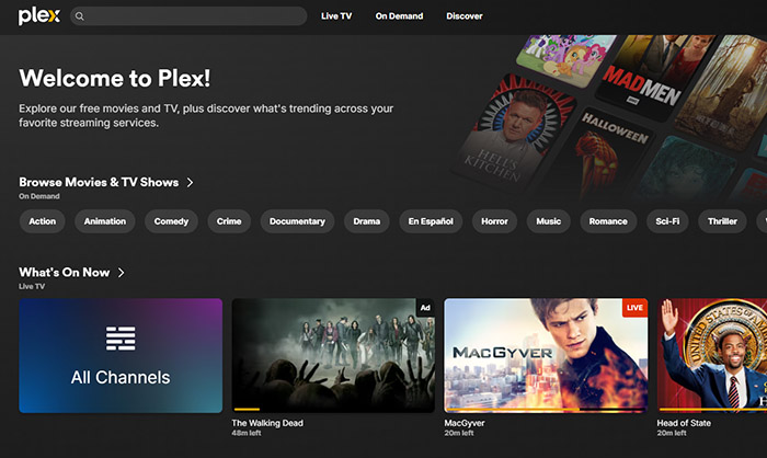 Plex free movies