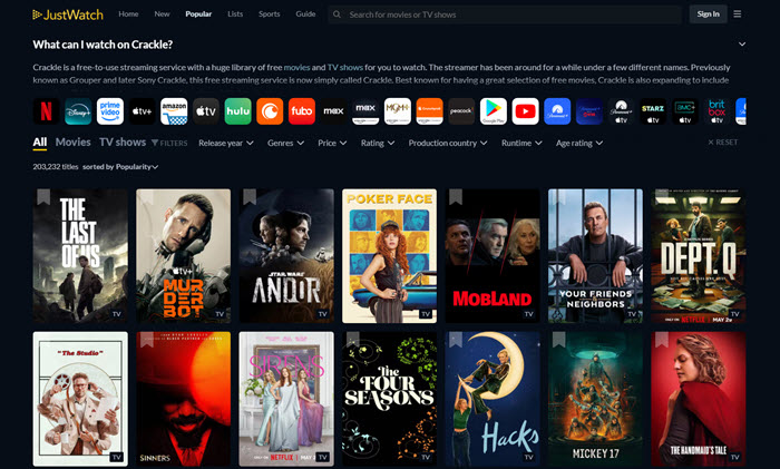Crackle interface
