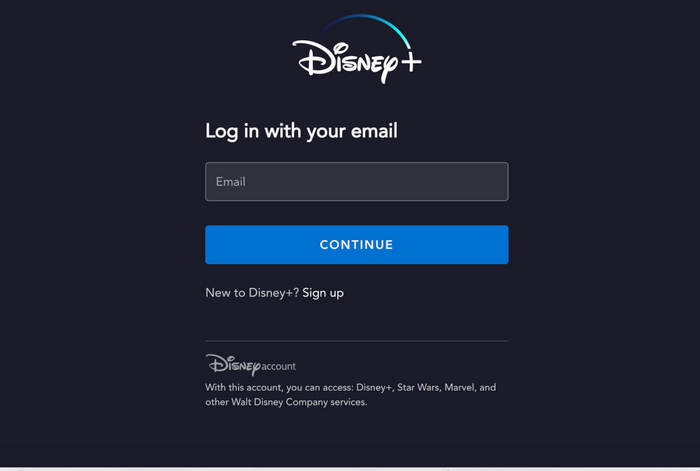 Disney Plus login not working
