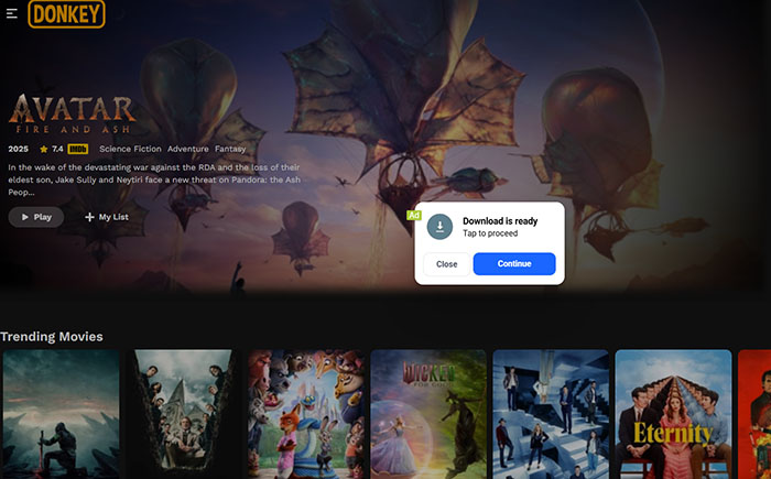 soaper.tv similar website Donkey.to