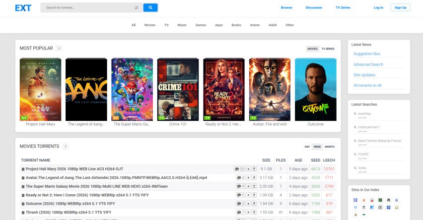 ext torrent site