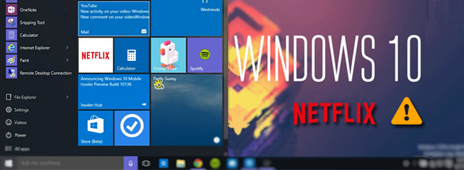 fix netflix windows 10 app problems
