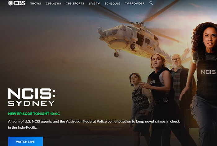 CBS TV shows and movies streaming site