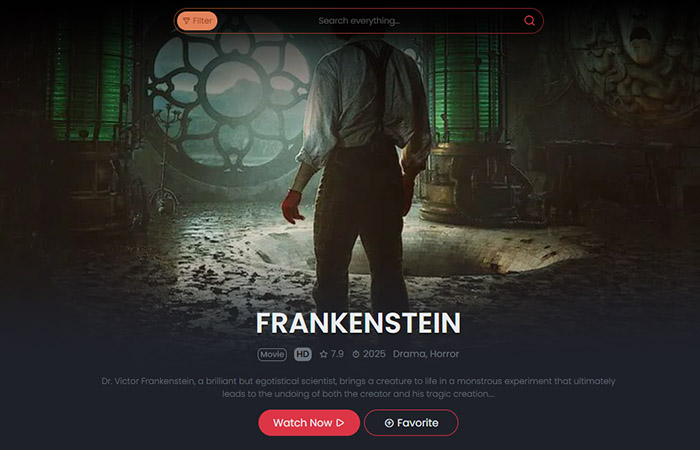 Watch Series TV show streaming site