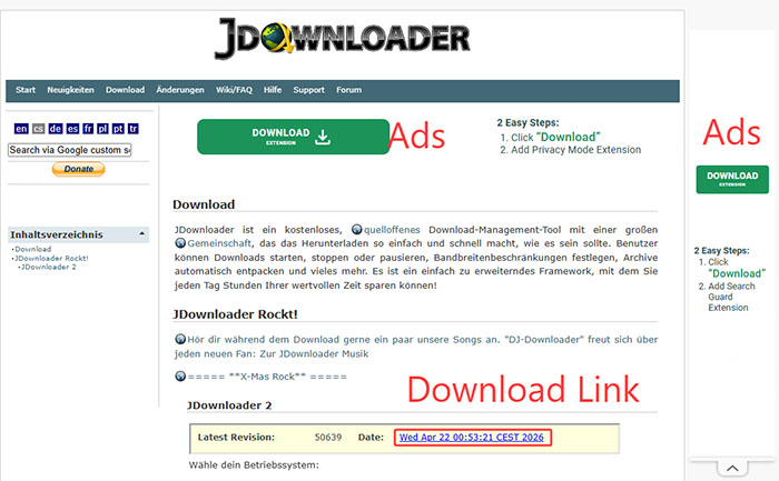 JDownloader Safe Download