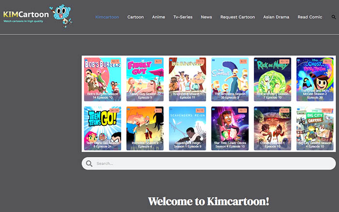 kimcartoon cartoon streaming alternative