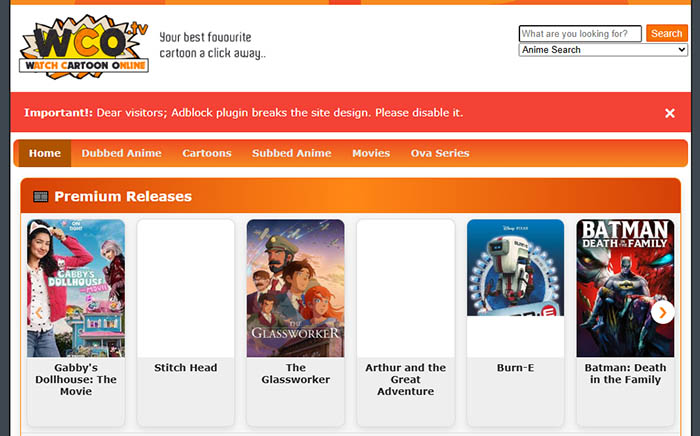 wco cartoon streaming alternative