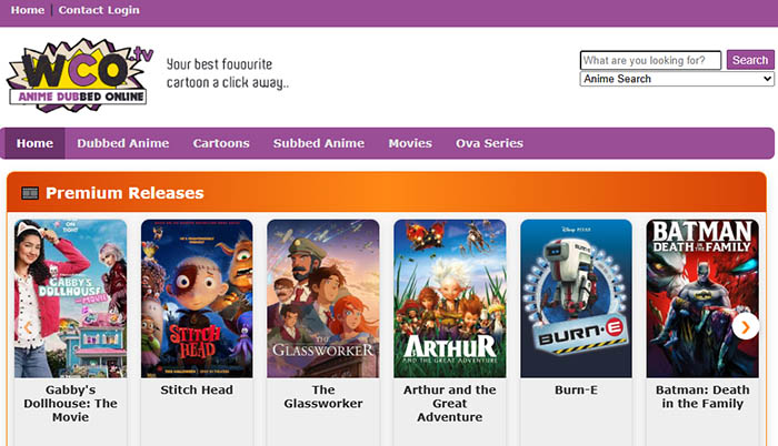 wcostream.one cartoon streaming alternative