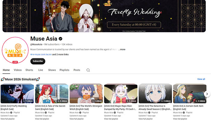 9Anime Alternative Muse Asia