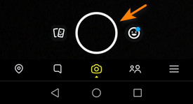 Record and send video on snapchat