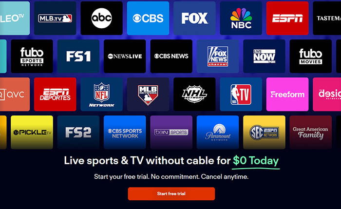 Sites like StreamEast Fubo