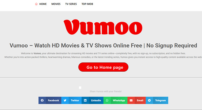 Vumoo GoMovies alternative review