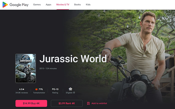 Watch Jurassic World: Rebirth on Google Play Movies