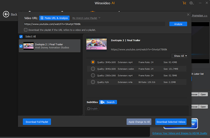 Watch Zootopia 2 Free Offline with Winxvideo AI