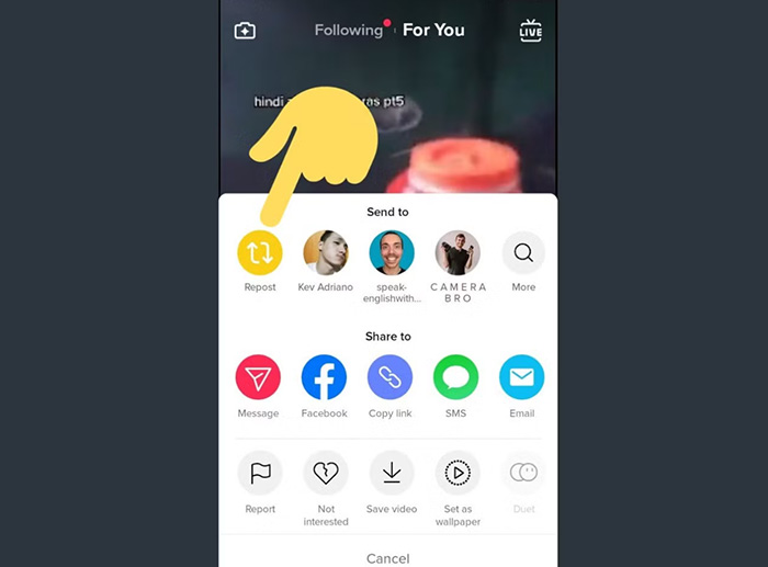 Why Won't TikTok Let Me Repost