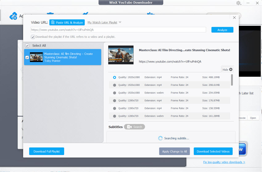 download YTB video with winx