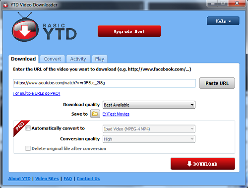 Facebook Download-Software - YTD Video-Downloader