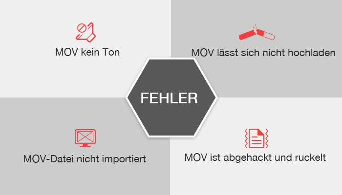 Fehler bei MOV-Dateien