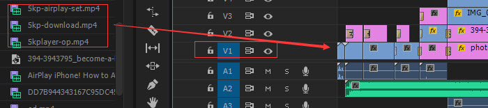 Add MP4 to Video Track