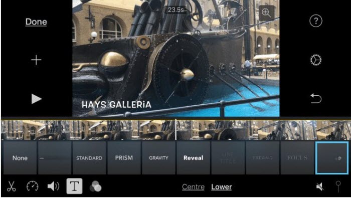 Add subtitle to video with imovie