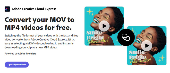 Free Online Movie to MP4 Converters - Adobe Express