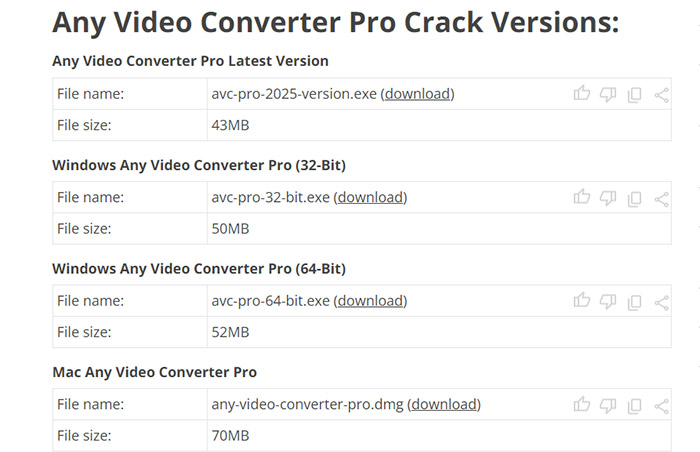 Crack Any Video Converter