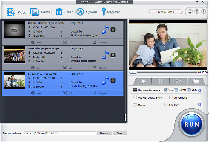 Free AVI to MP3 Converter